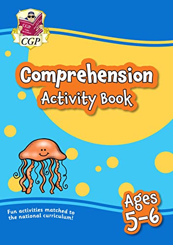 English Comprehension Activity Book for Ages 5-6 (Year 1) (CGP KS1 Activity Books and Cards)